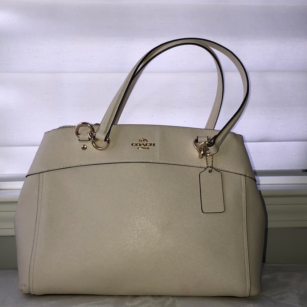 Coach White Bag - Picture 3 of 8